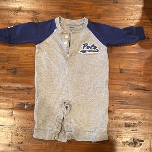 Newborn Ralph Lauren Polo Onsie